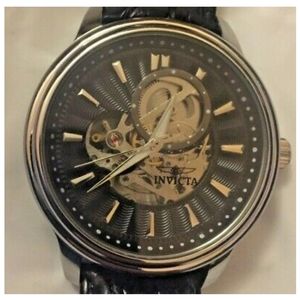 Invicta Men's Watch Automatic Semi-Skeleton